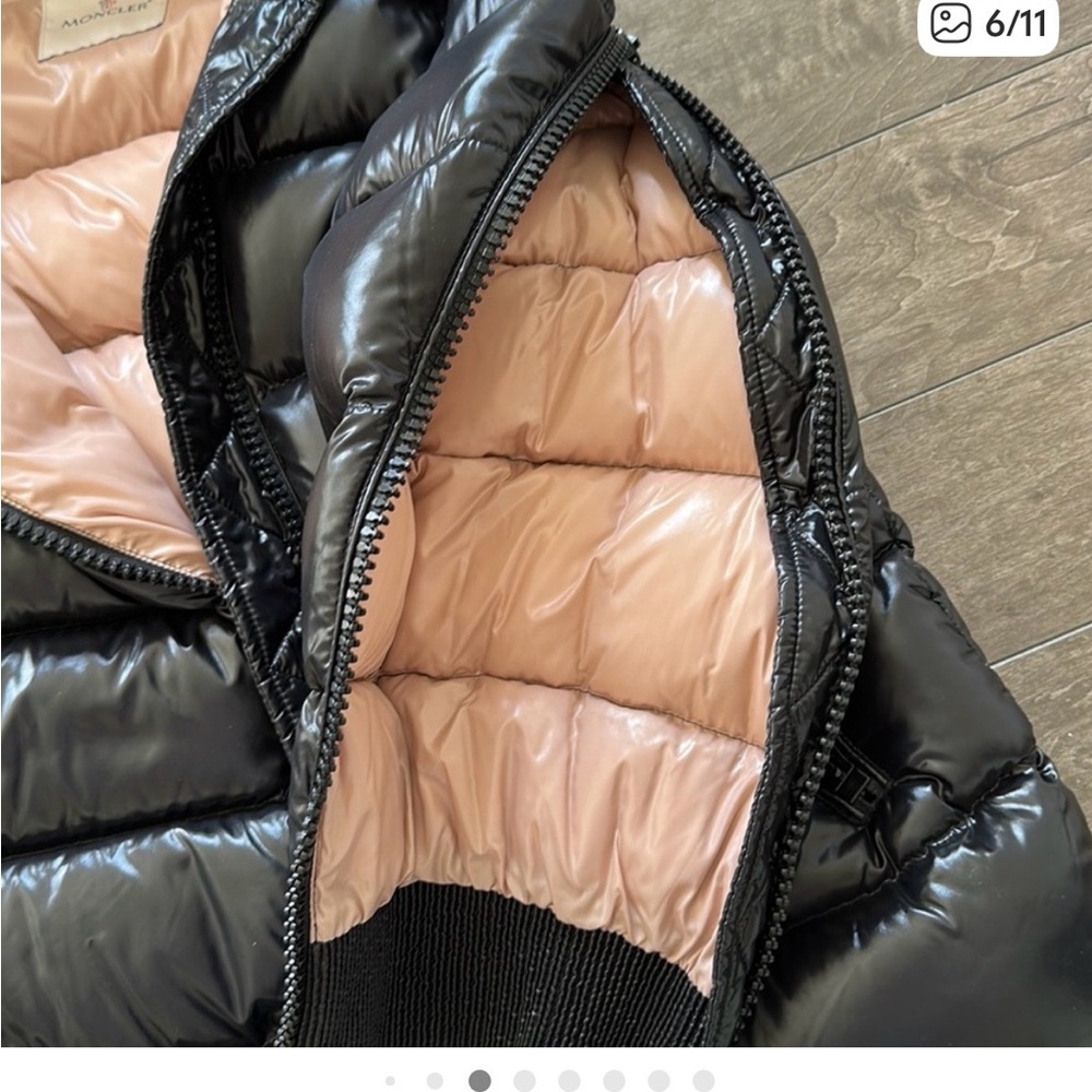 Pristine Moncler Liriope Giubbotto Down Jacket Pink Interior - Picture 13 of 14